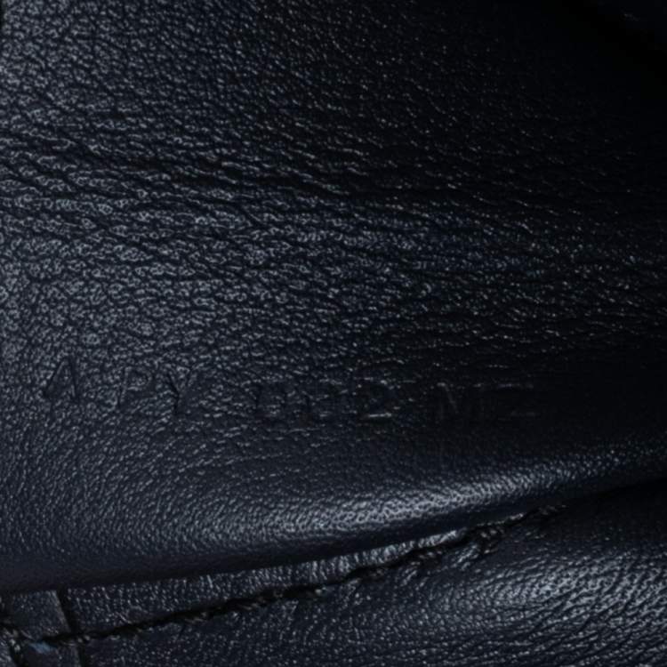 Pre Owned Hermès Bleu Indigo Swift Leather Elan Jige 29 Clutch