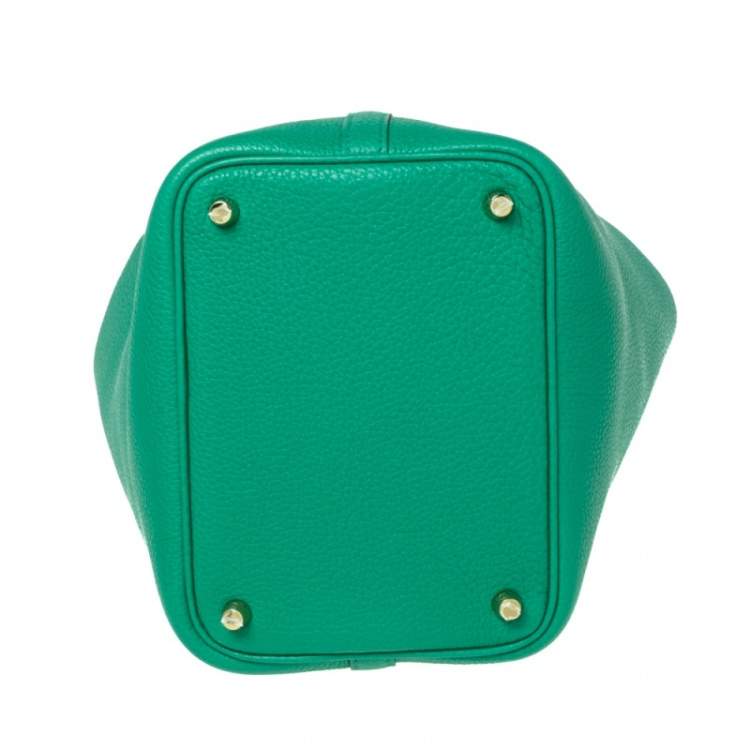 Pre Owned Hermès Menthe Togo Leather Picotin Lock 18 Bag