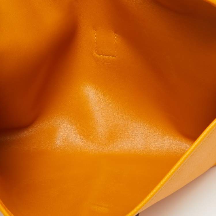 Pre Owned Hermès Jaune d'Or Epsom Leather Elan Jige 29 Clutch