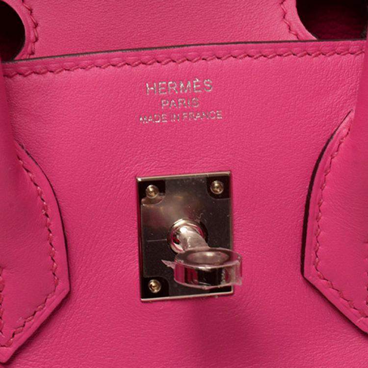 Pre Owned Hermes Pink Epsom Birkin 25