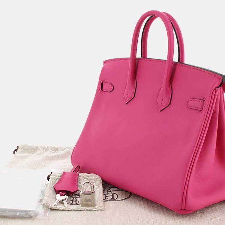 Pre Owned Hermes Pink Epsom Birkin 25