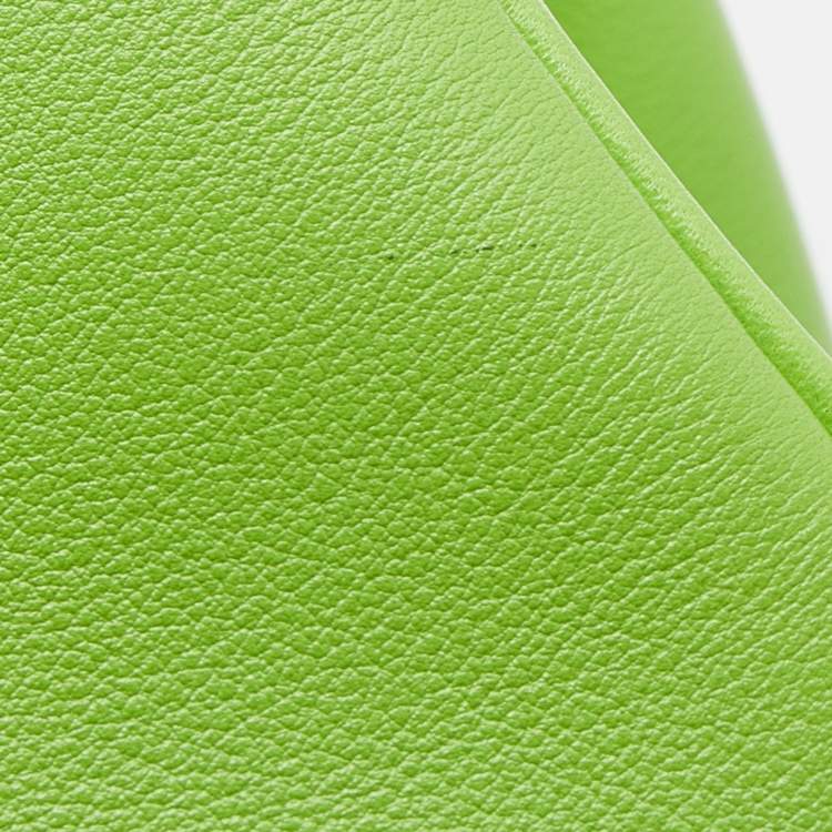 Pre Owned Hermes Anis Green Swift Leather Gold Hardware Kelly Retourne 28 Bag