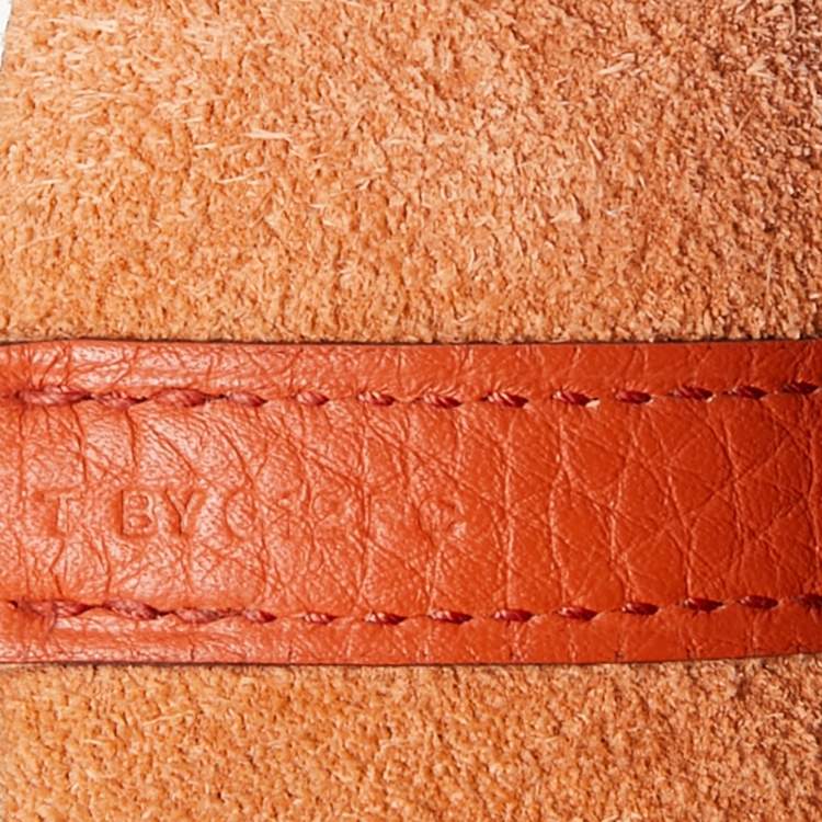 Pre Owned Hermes Cuivre Clemence Leather Picotin Lock 18 Bag