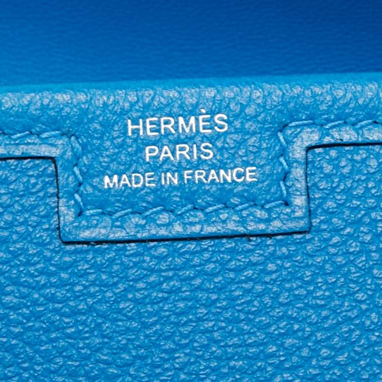 Pre Owned Hermès Mykonos Evercolor Leather Elan Jige 29 Clutch