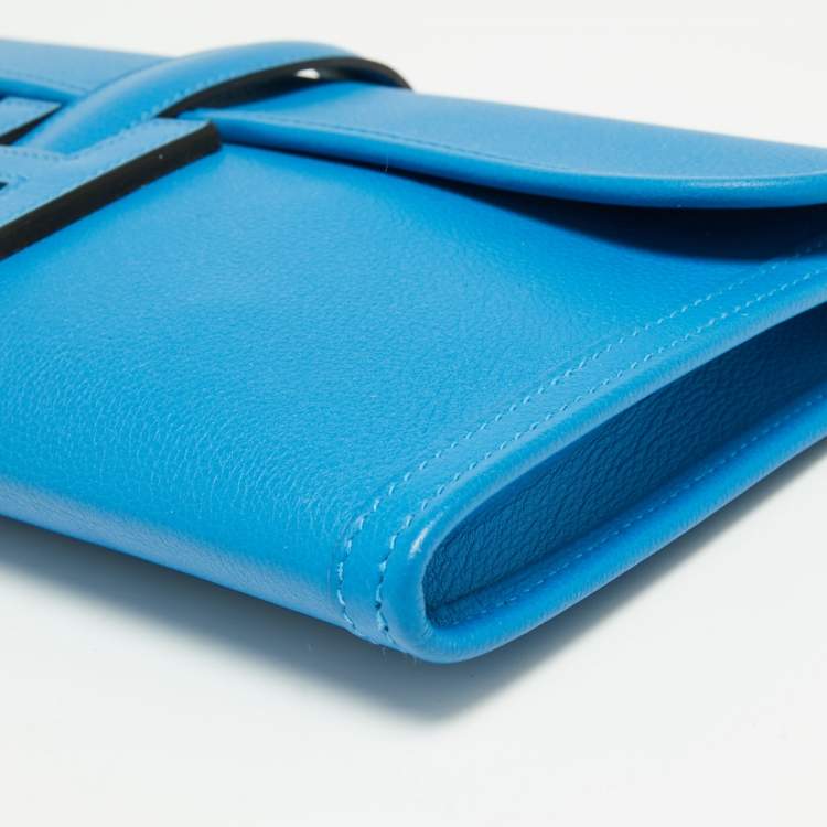 Pre Owned Hermès Mykonos Evercolor Leather Elan Jige 29 Clutch