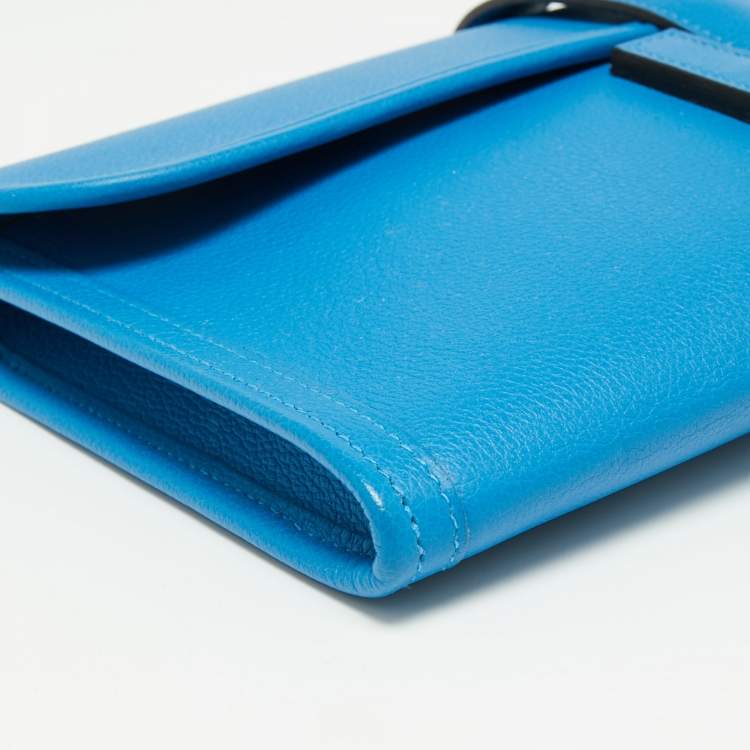 Pre Owned Hermès Mykonos Evercolor Leather Elan Jige 29 Clutch