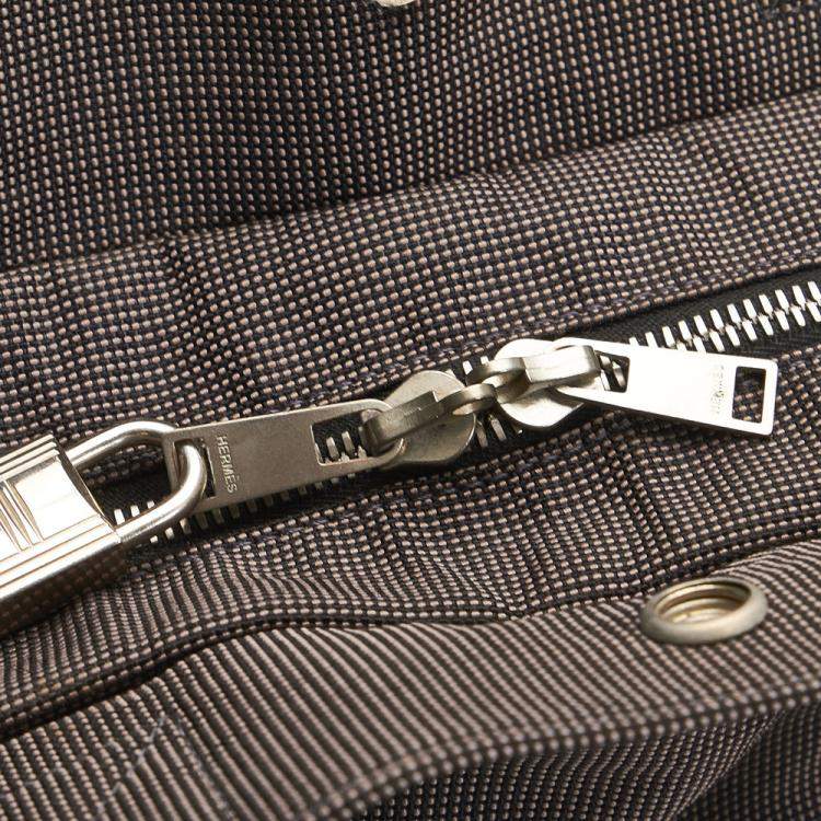 Pre Owned Hermes Grey Herline MM Tote Bag