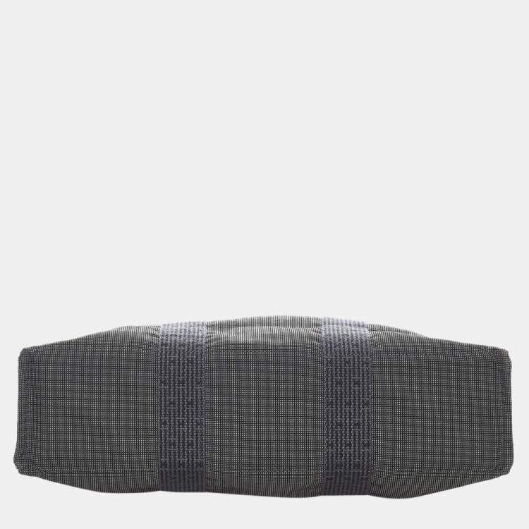 Pre Owned Hermes Grey Herline MM Tote Bag