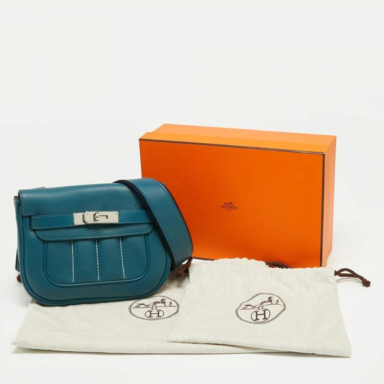 Pre Owned Hermes Colvert Swift Leather Berline 21 Bag