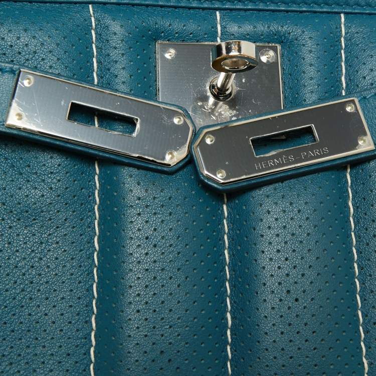 Pre Owned Hermes Colvert Swift Leather Berline 21 Bag