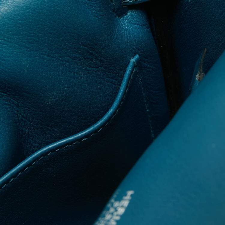 Pre Owned Hermes Colvert Swift Leather Berline 21 Bag
