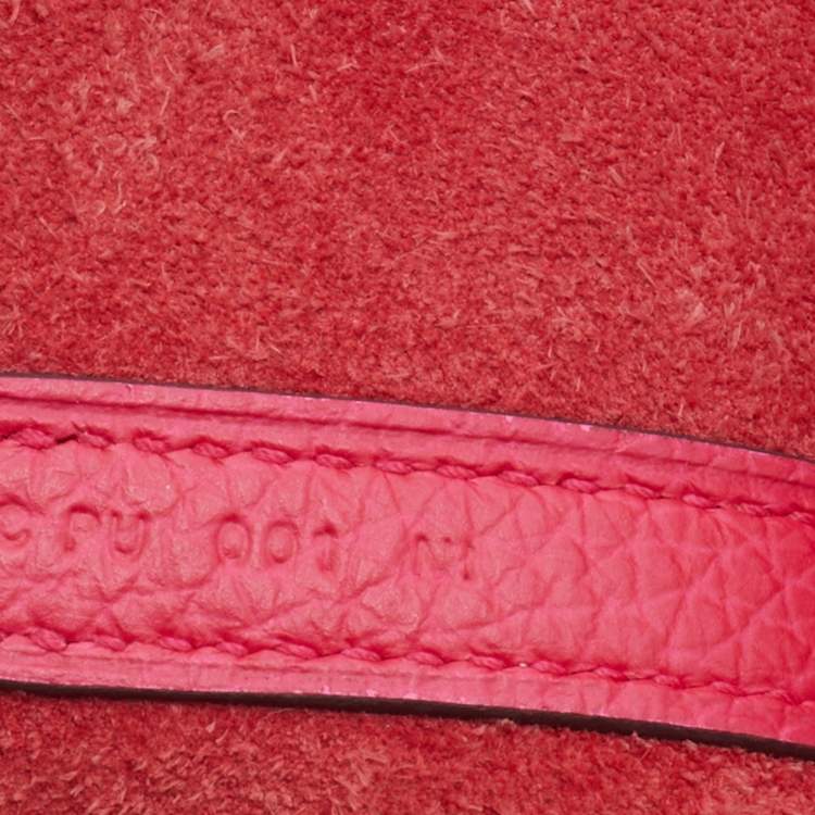 Pre Owned Hermès Rose Extreme Togo Leather Picotin Lock 18 Bag