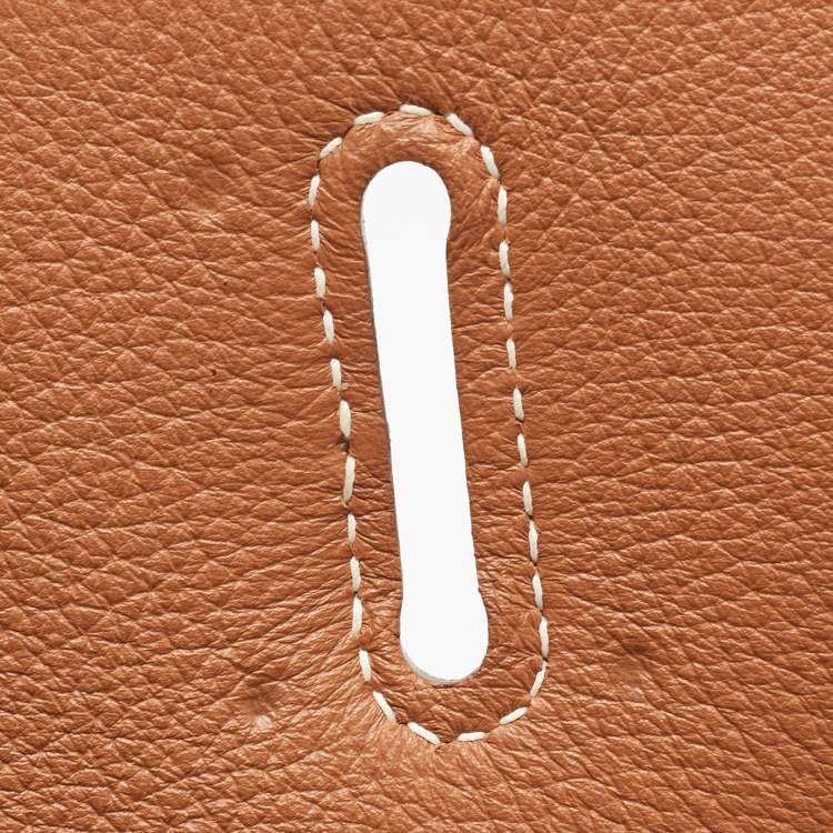 Pre Owned Hermes Etrusque Togo Leather Gold Finish Birkin HAC 45 Bag