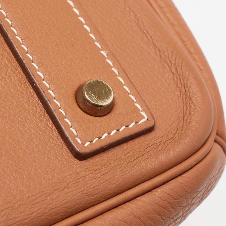 Pre Owned Hermes Etrusque Togo Leather Gold Finish Birkin HAC 45 Bag