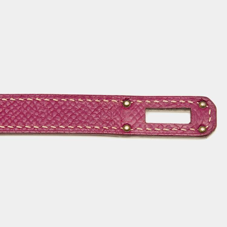 Pre Owned Hermès Tosca Epsom Leather Kelly Classic Wallet