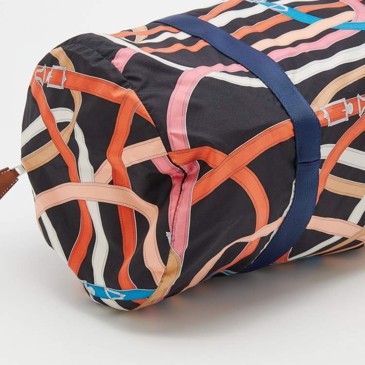 Pre Owned Hermes Barenia Cavalcadour Airsilk 44 Duffle Bag