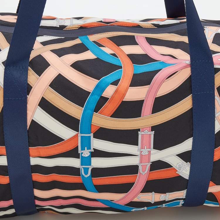 Pre Owned Hermes Barenia Cavalcadour Airsilk 44 Duffle Bag