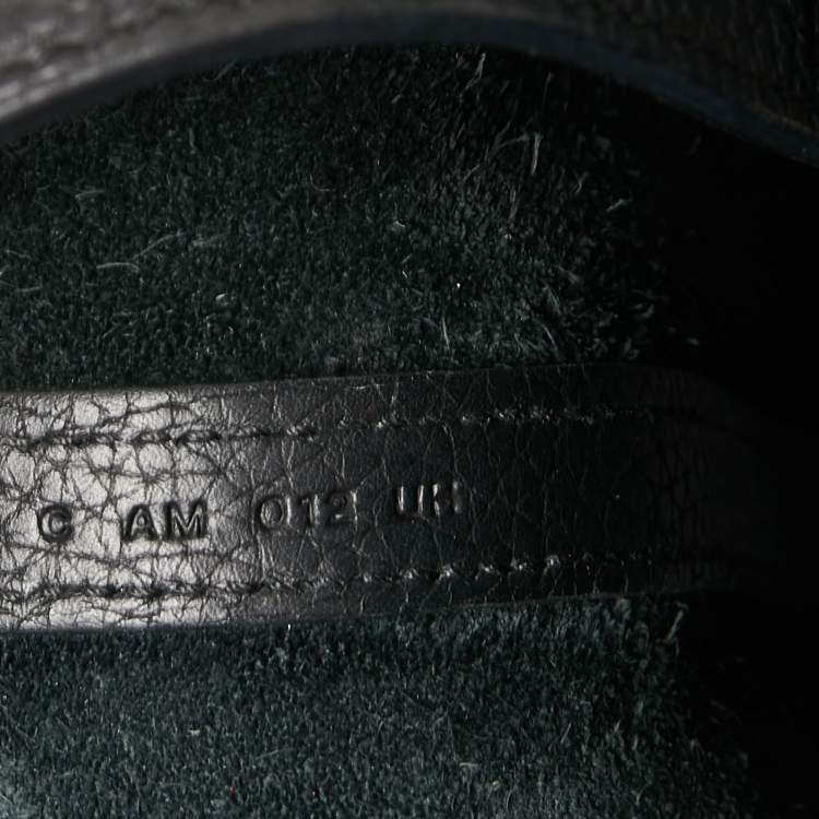 Pre Owned Hermes Noir Taurillon Clemence Leather Picotin Lock 18 Bag