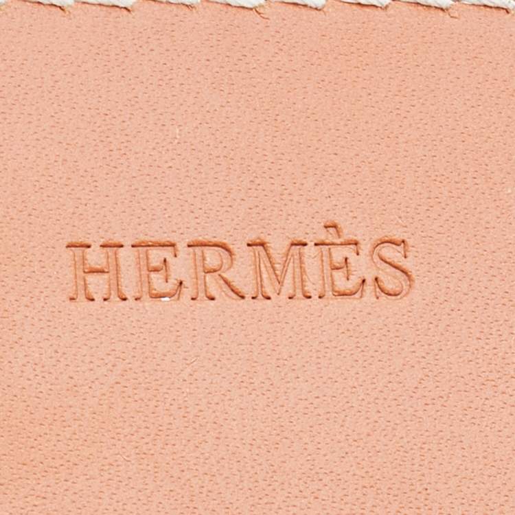 Pre Owned Hermes Gold Swift/Vache Hunter and Taurillon Clemence Leather Virevolte 24 Bag