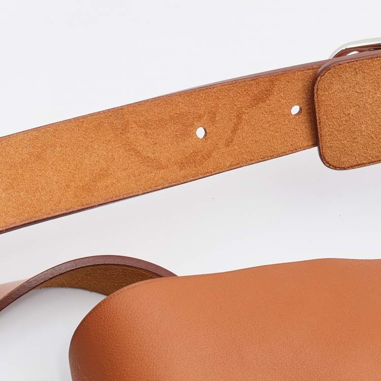 Pre Owned Hermes Gold Swift/Vache Hunter and Taurillon Clemence Leather Virevolte 24 Bag