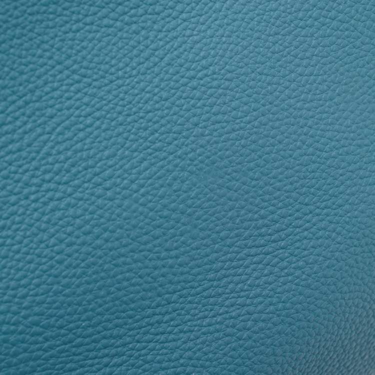 مملوكة مسبقًا Hermes Blue Jean Epsom Leather Palladium Finish Birkin 35 Bag