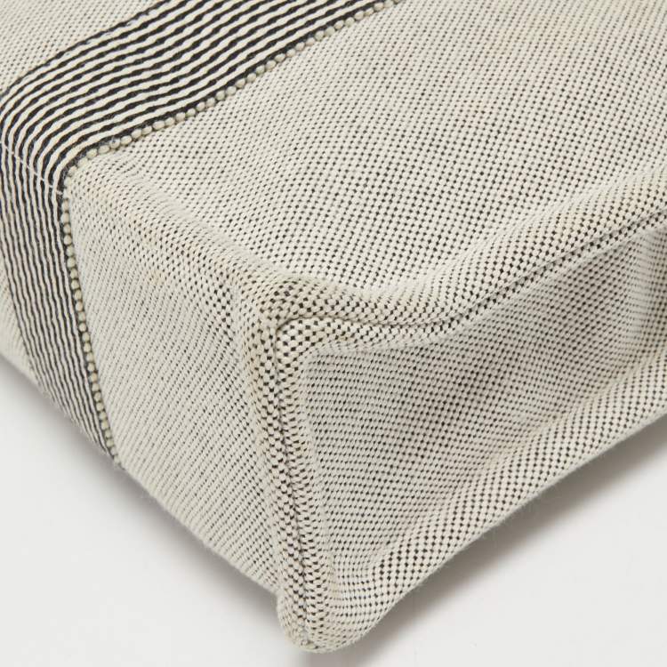 Pre Owned Hermes Grey Canvas Fourre Tout PM Bag