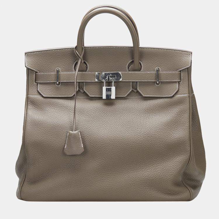 brown hermes birkin