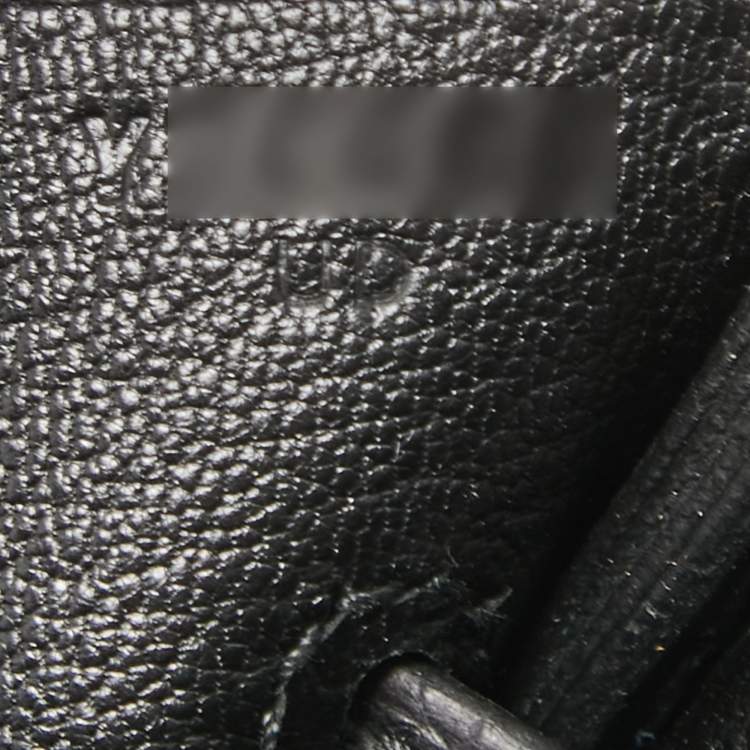 Pre Owned Hermès Black Togo Leather Gold Finish Birkin 30 Bag