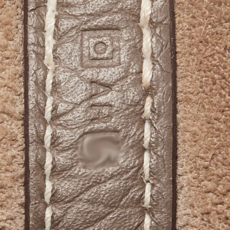 Pre Owned Hermes Etoupe Taurillon Clemence Leather Picotin Lock 18 Bag