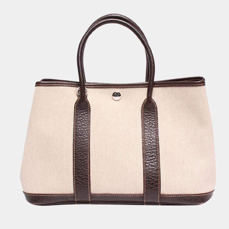 Garden Party leather tote