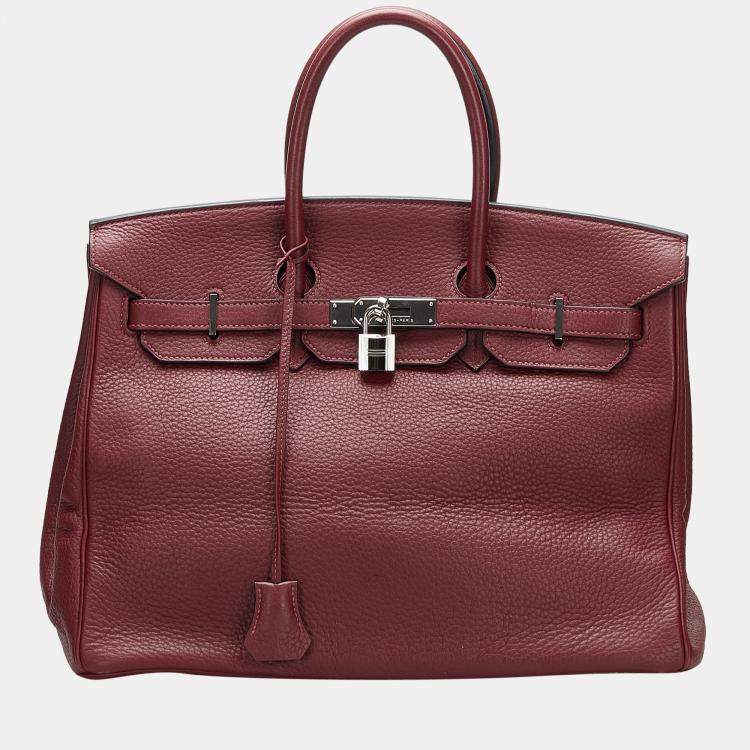 Hermes Birkin 35 Red for sale