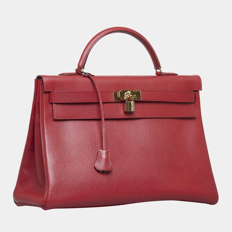 Hermes Red Handbags