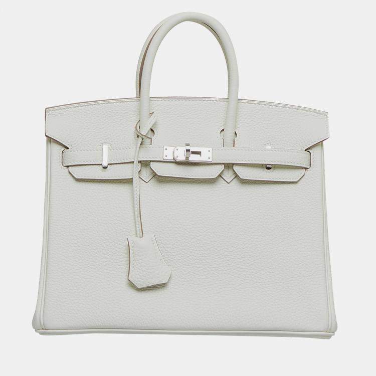 Hermès White 2023 Togo Birkin 25 | 25cm