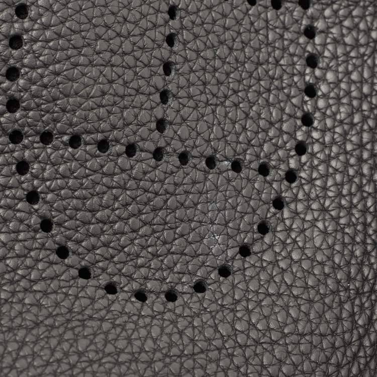 Pre Owned Hermès Black Taurillon Clemence Leather Evelyne TPM 16 Bag