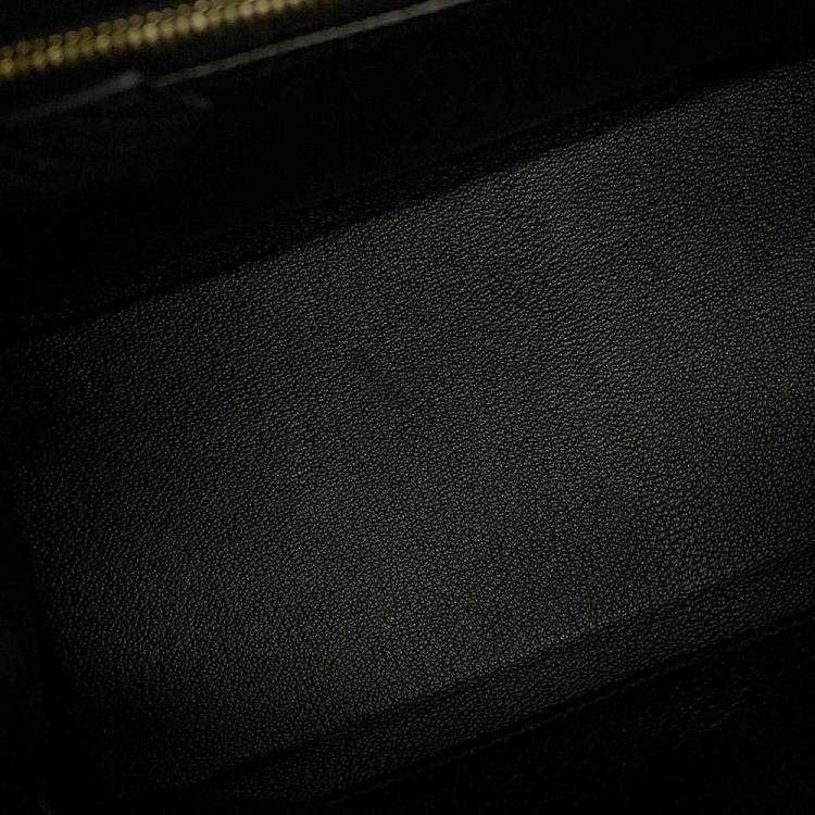 Pre Owned Hermes Black Togo Leather Gold Hardware Kelly 28 Retourne Bag 