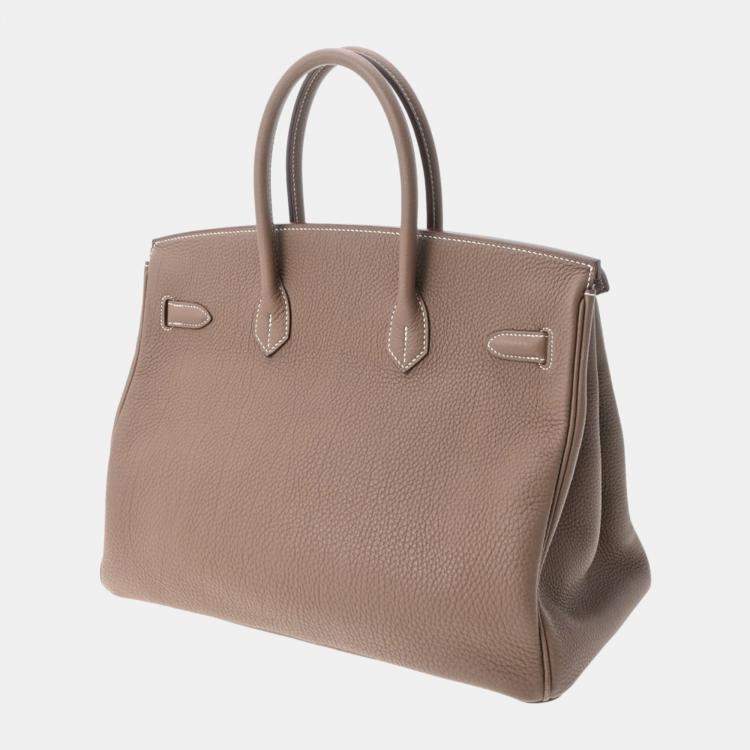 Taurillon Clemence Birkin 35 Etoupe