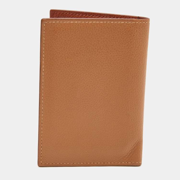 مملوكة مسبقًا Hermes Gold Evercolor Leather  MC² Euclide Card Holder