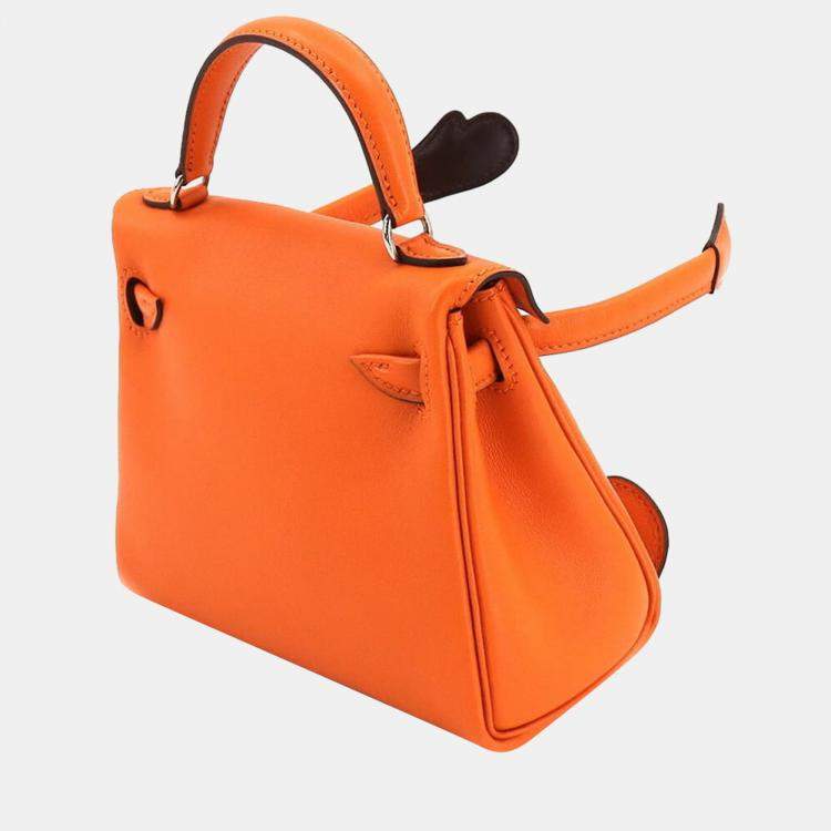 Orange hermes clearance kelly