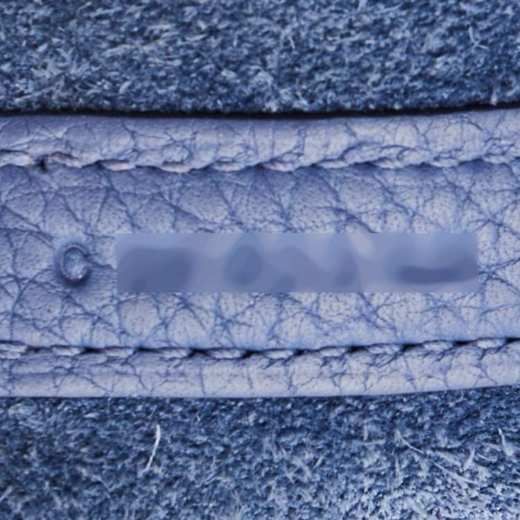 Pre Owned Hermes Agate Taurillon Clemence Leather Picotin Lock 22 Bag