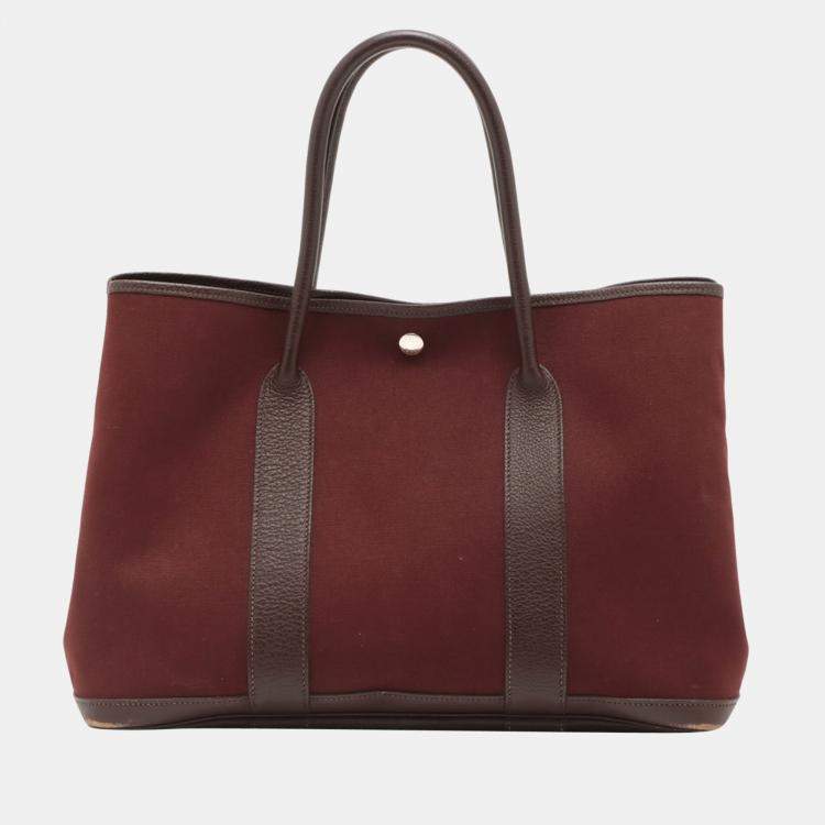 Hermes Garden Party PM Tote Handbag