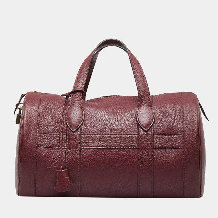 burgundy hermes bag