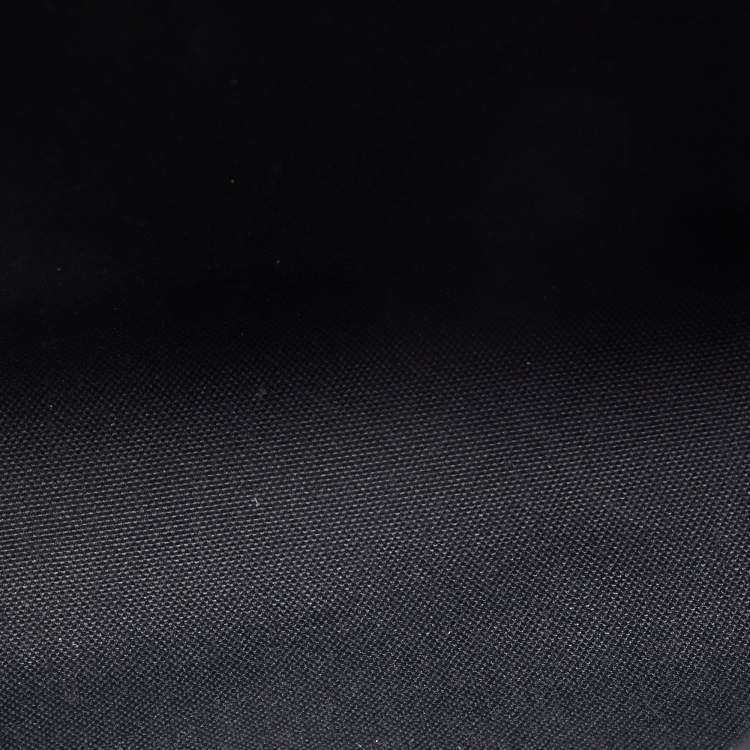 Pre Owned Hermès Black Canvas and Leather Herbag Zip 39 Bag