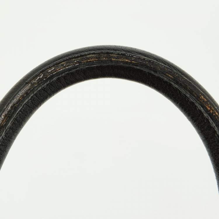 Pre Owned Hermès Black Togo Leather Gold Finish Birkin 30 Bag