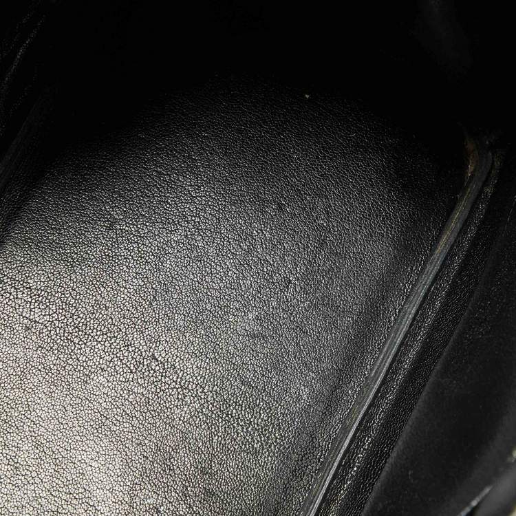 Pre Owned Hermès Black Togo Leather Gold Finish Birkin 30 Bag