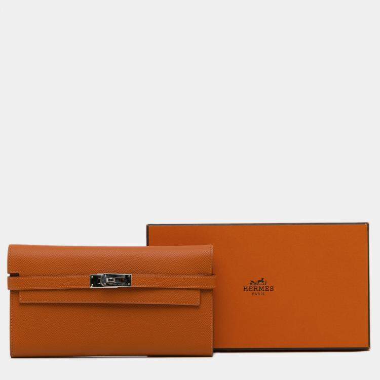 Pre Owned Hermes Epsom Kelly Classic Wallet