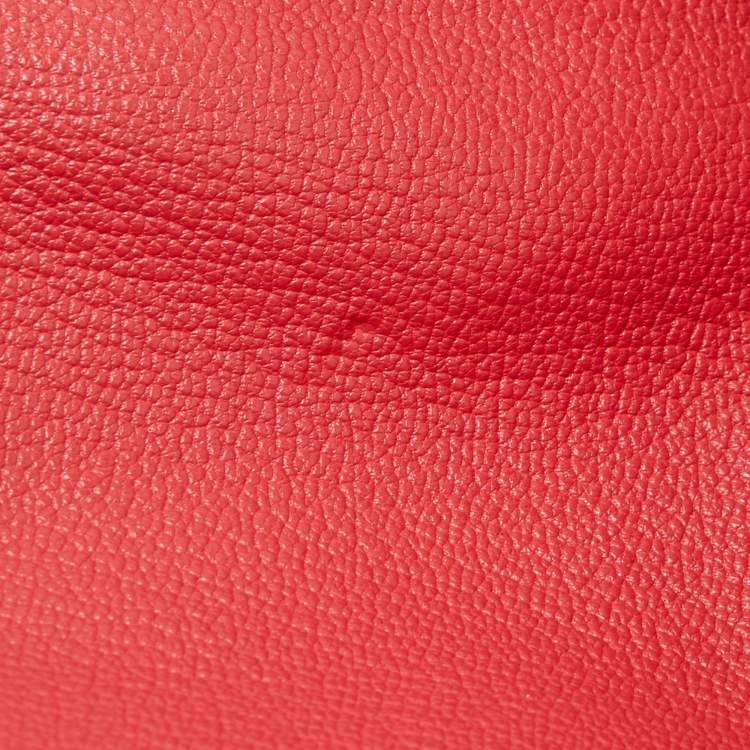 Pre Owned Hermes Gris Asphalt/Rose Extreme Togo Leather Palladium Finish Birkin 35 Bag 