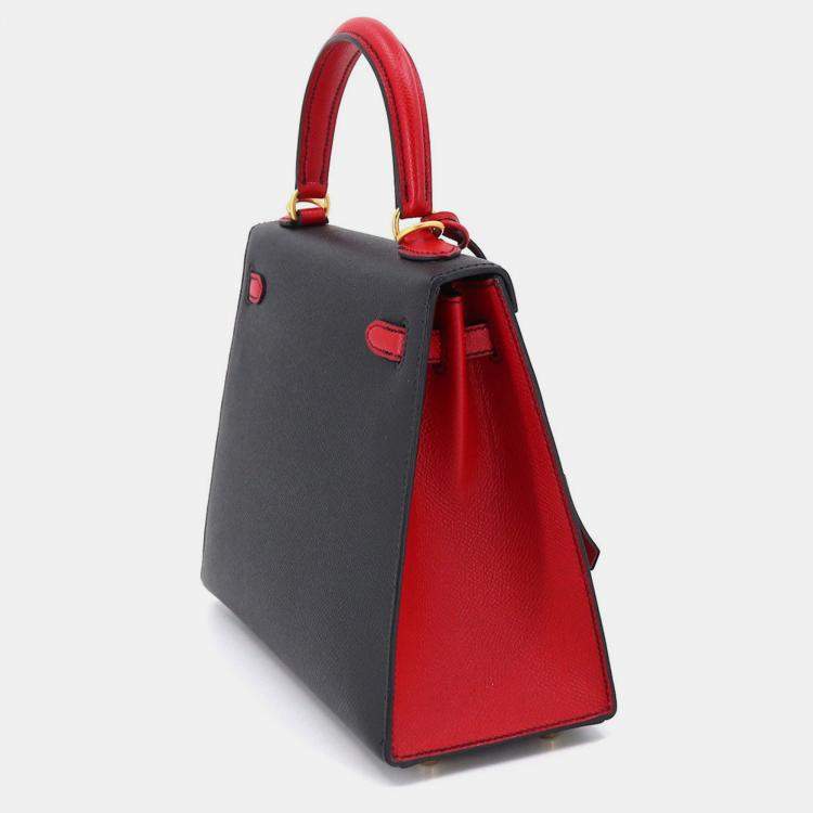 Hermes kelly hot sale 25 red