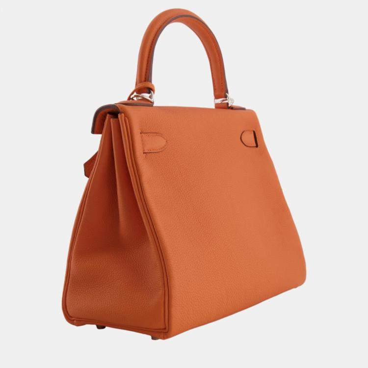 Hermes kelly 25 online orange