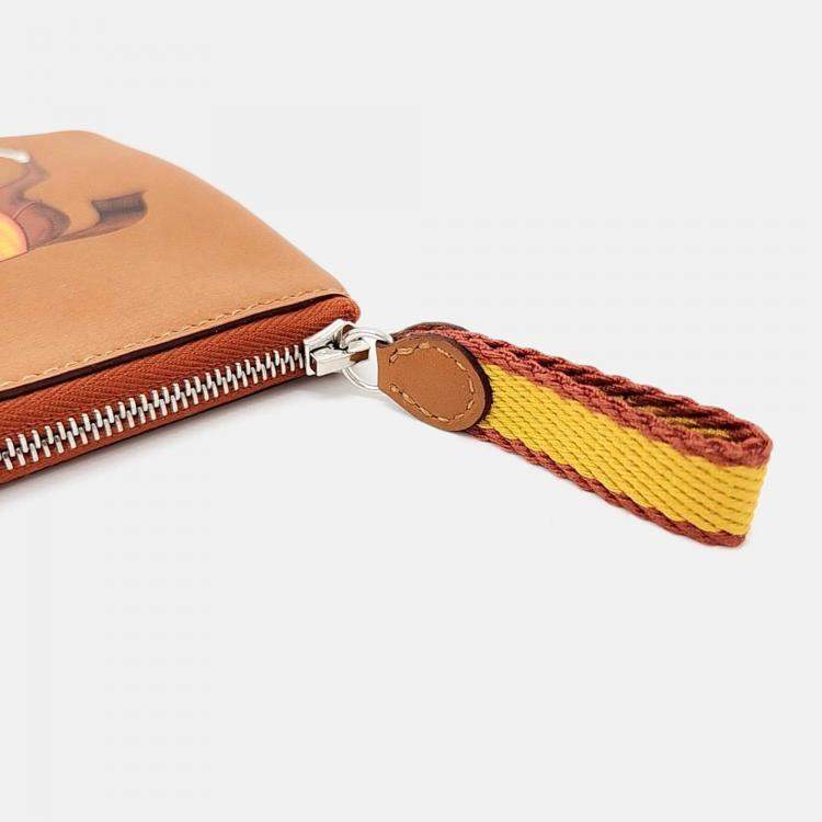 Pre Owned Hermes Carre Pocket Pouch (D) bag