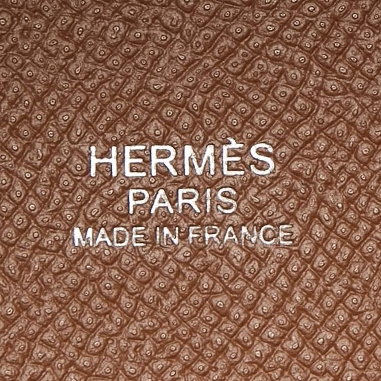 Pre Owned Hermes Gold/Bleu Du Nord/Rouge H Epsom Leather Picotin Lock Tressage PM Bag